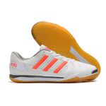 Chuteira Futsal Adidas Top Sala (IC) - Cinza/Laranja.