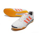Chuteira Futsal Adidas Top Sala (IC) - Cinza/Laranja.