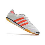 Chuteira Futsal Adidas Top Sala (IC) - Cinza/Laranja.
