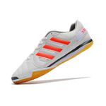 Chuteira Futsal Adidas Top Sala (IC) - Cinza/Laranja.