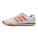 Chuteira Futsal Adidas Top Sala (IC) - Cinza/Laranja.
