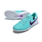 Chuteira Society Nike Tiempo Legend 10 Pro (TF) - Azul.