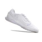 Chuteira Society Nike Tiempo Legend 10 Pro (TF) - Branco/Lilás.
