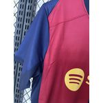 Camisa Barcelona Home 24/25 - Torcedor Masculina - Azul e Vermelho