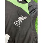 Conjunto Treino Liverpool 23/24 Regata + Short - Masculino Preto/verde