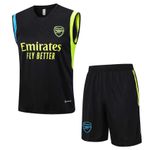 Conjunto Treino Arsenal 23/24 Regata + Short - Preto