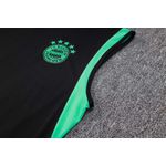 Conjunto Treino Bayern de Munique 2023 Regata + Short - Preta (verde/roxo)