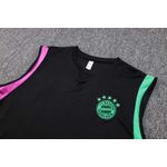 Conjunto Treino Bayern de Munique 2023 Regata + Short - Preta (verde/roxo)