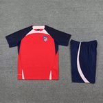 Conjunto De Treino Camisa + Short Atlético de Madrid 23/24 - Masculino Vermelho