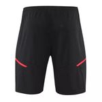 Conjunto De Treino Camisa + Short Bayern de Munchen 23/24 - Masculino Cinza com detalhes vermelho