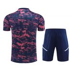 Conjunto De Treino Camisa + Short Juventus 23/24 - Masculino Azul Marinho/Rosa