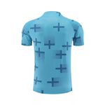 Conjunto De Treino Camisa + Short Olympique De Marseille 23/24 - Masculino Azul (símbolo branco)