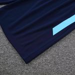 Conjunto De Treino Camisa + Short Olympique De Marseille 23/24 - Masculino Azul (símbolo branco)