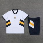 Conjunto De Treino Camisa + Short Real Madrid 23/24 - Masculino (listrada)