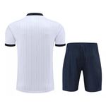 Conjunto De Treino Camisa + Short Real Madrid 23/24 - Masculino (listrada)