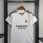 Camisa Real Madrid Home I Feminina 24/25 - Branca