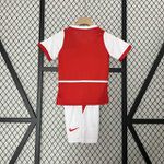 Kit Infantil Arsenal 1 Retrô 2002 / 2004 - Vermelho/Branco