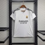 Camisa Real Madrid Home I Feminina 24/25 - Branca