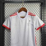 Conjunto Infantil Flamengo Away II 24/25 - Branco