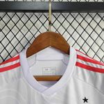 Conjunto Infantil Flamengo Away II 24/25 - Branco