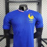 França Home 24/25 Jogador Azul