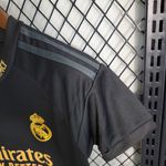 Kit Infantil III do Real Madrid (Third) 2023/2024 Preto