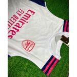 Conjunto Treino Regata + Short Arsenal 2023/24 - Branco/Azul/Rosa