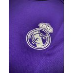 Conjunto De Treino Regata + Short Real Madrid 23/24 - Roxo - Gola Redonda