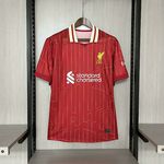 Camisa Liverpool HOME I 24/25 Torcedor Masculina - Vermelha/Amarelo