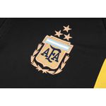 AGASALHO TREINO ARGENTINA 2023 MEIO ZÍPER - PRETO