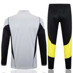 Agasalho De Treino Flamengo Meio Zíper 2024/25 - Cinza