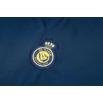 AGASALHO TREINO AL-NASSR 2023/24 MEIO ZÍPER - AZUL MARINHO