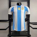 Camisa Argentina HOME I 24/25 Patch Campeão Mundial - Jogador