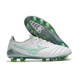 Chuteira Campo Mizuno Morelia Neo (FG) - Branco/Verde