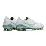 Chuteira Campo Mizuno Morelia Neo (FG) - Branco/Verde