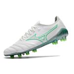 Chuteira Campo Mizuno Morelia Neo (FG) - Branco/Verde