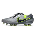 Chuteira Campo Nike Tiempo (FG) - Cinza/Verde