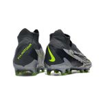 Chuteira Campo Nike Phantom (FG) - Cinza/Verde - Botinha