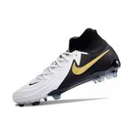 Chuteira Campo Nike Phantom (FG) - Branco/Preto - Botinha