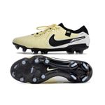 Chuteira Campo Nike Tiempo (FG) - Bege/Preto