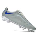 Chuteira Campo Nike Tiempo Italia (FG) - Cinza/Azul
