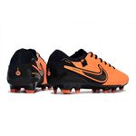 Chuteira Campo Nike Tiempo Legend (FG) - Laranja/Preto