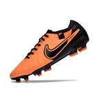Chuteira Campo Nike Tiempo Legend (FG) - Laranja/Preto