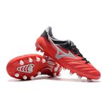 Chuteira Campo Mizuno Morelia Made in Japan (FG) - Vermelha