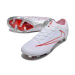 Chuteira Campo Nike Zoom Mercurial Rapinoe (FG) - Branco/Vermelho