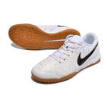 Chuteira Futsal Nike Tiempo Legend 10 Academy (IC) - Branca e Dourada