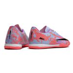 Chuteira Futsal Nike Air Zoom Mercurial (IC) - Azul/Rosa