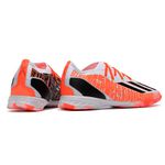 Chuteira Futsal Adidas Messi (IC) - Branco/Laranja