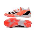 Chuteira Futsal Adidas Messi (IC) - Branco/Laranja