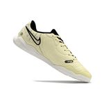 Chuteira Futsal Nike Tiempo (IC) - Amarelo (Solado Branco)